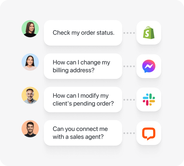 chatbot screenshot