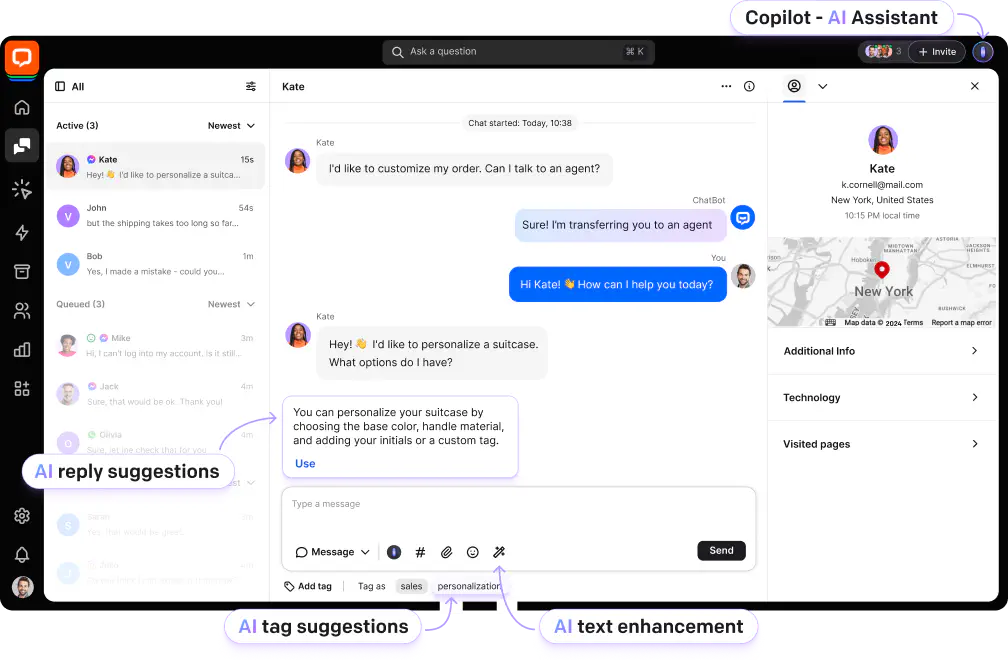 Live澳洲幸运5® - AI customer service platform for your sales and customer support